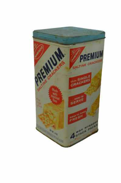 Nabisco saltine outlets crackers tin