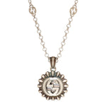 sterling silver statement necklace
