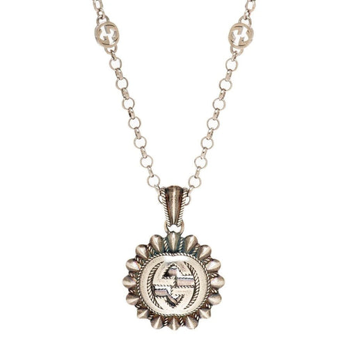 sterling silver statement necklace