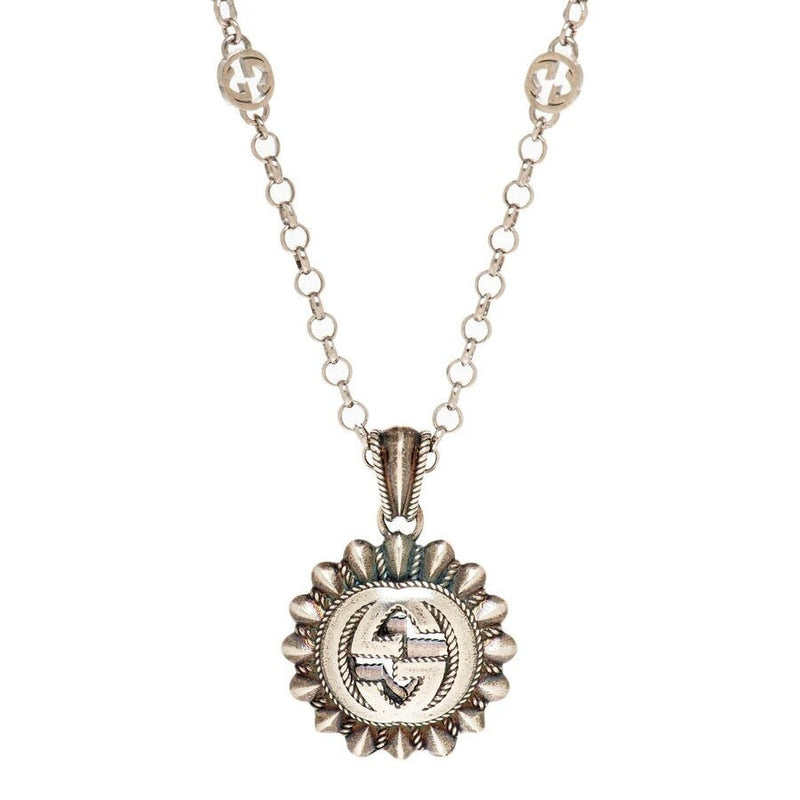 sterling silver statement necklace