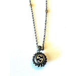 sterling silver statement necklace