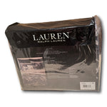 RALPH LAUREN Eva Botanical 3X Piece Navy King Duvet Cover + 2 Sham Set - NEW