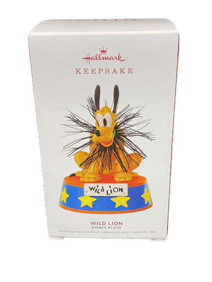 2019 HALLMARK CHRISTMAS ORNAMENT WILD LION DISNEY PLUTO LIMITED EDITION NIB - ThingsGallery