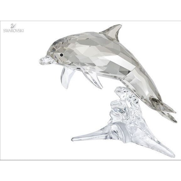 Swarovski Crystal Dolphin Mother Figurine  #5043617 - NIB