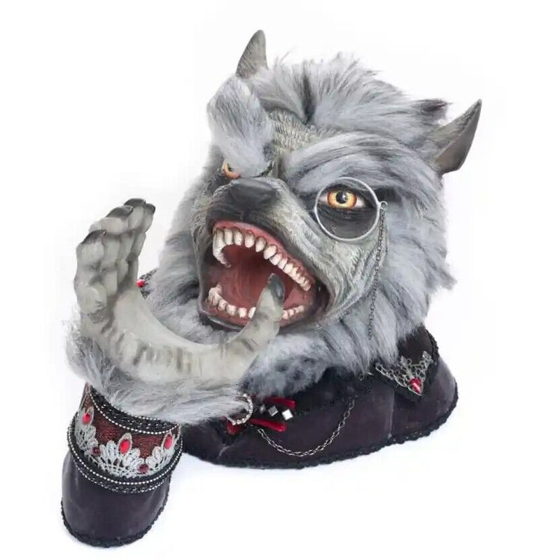 Katherine's Collection Halloween Werewolf Bottle Holder - NEW