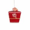 3.75" Chinese Take - Out Glass Box Christmas Ornament NEW - ThingsGallery