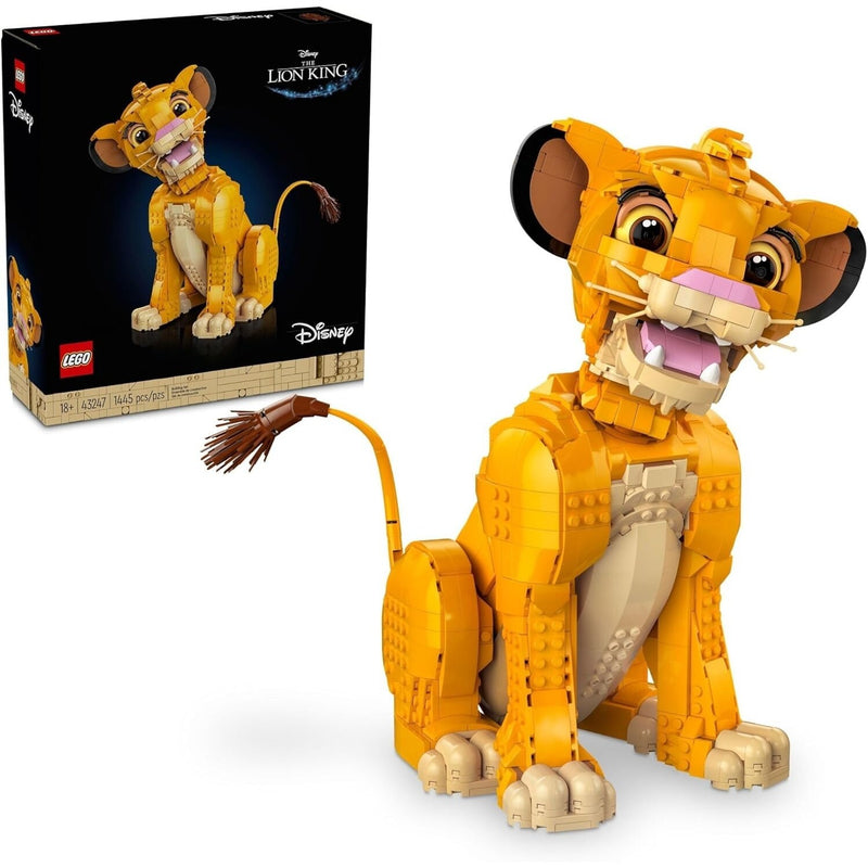 LEGO Disney Young Simba The Lion King Fan, Disney Collection #43247 NIB