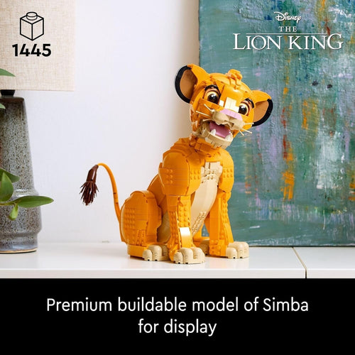 LEGO Disney Young Simba The Lion King Fan, Disney Collection #43247 NIB