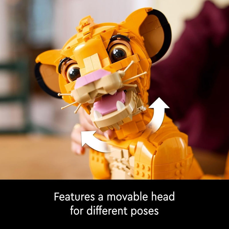 LEGO Disney Young Simba The Lion King Fan, Disney Collection #43247 NIB