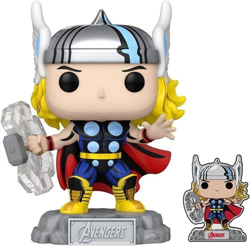 Funko POP! & Pin THOR #1190 The Avengers Mightiest Heroes Amazon Exclusive NIB