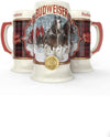 christmas beer stein