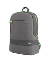 Grey Nava Italy - Computer Bag Easy Break Lightweight Backpack - NEW