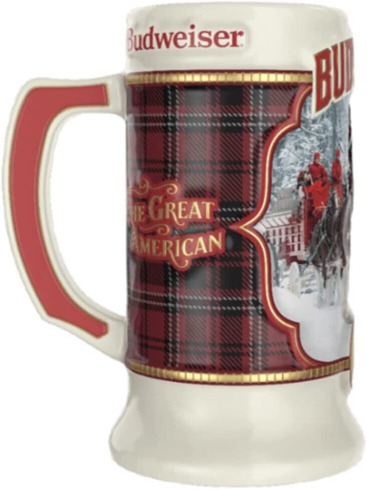 christmas beer stein