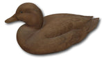 Vintage Randy Tull Carved Resin DUCK DECOY Westwood Creations - SIGNED