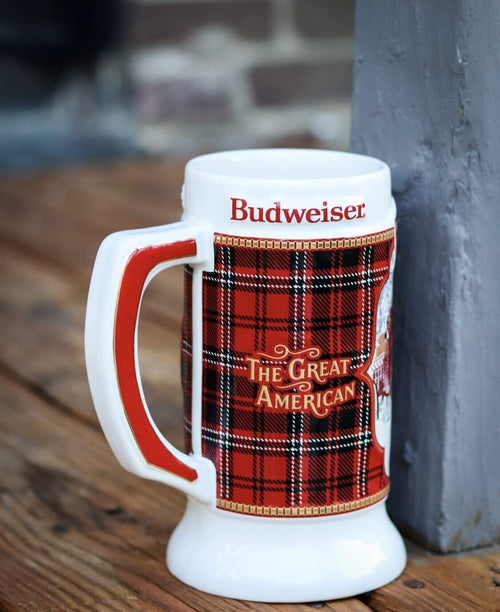 christmas beer stein