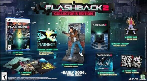 New Sealed Flashback 2 Collectors Edition (Xbox Series X) NIB