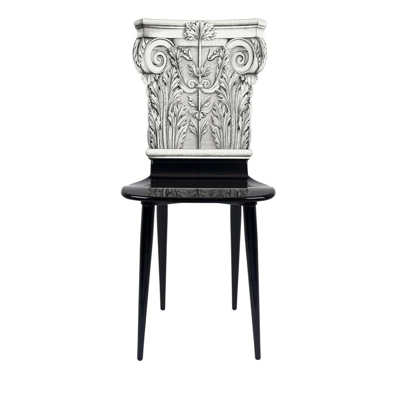 Fornasetti CAPITELLO CORINZIO Roman Column Chair - New