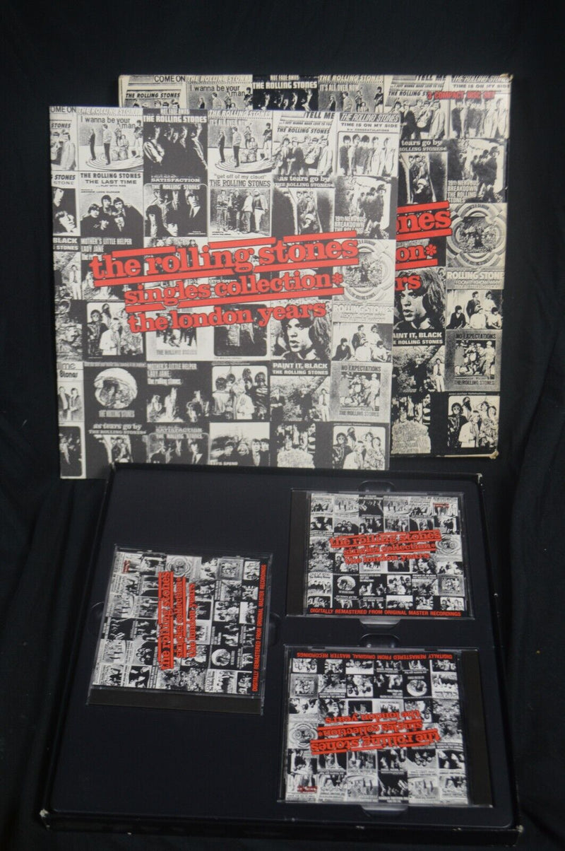 The Rolling Stones - Singles Collection London Years (CD 3 Disc Box Set W/ Book)