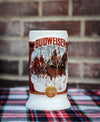 Christmas beer stein