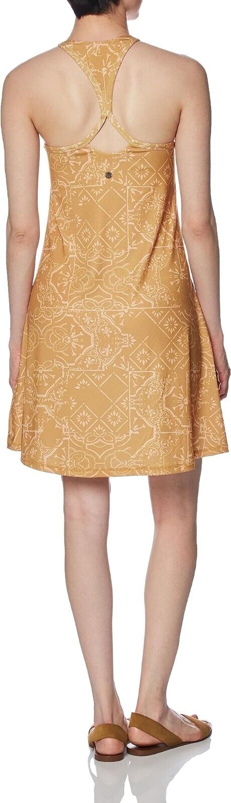 prAna Women's Opal Dress Toffee Tiles Size: XS NWT