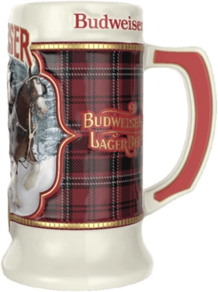 christmas beer stein