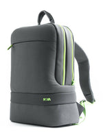 Grey Nava Italy - Computer Bag Easy Break Lightweight Backpack - NEW