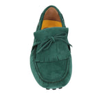 Doucal’s Men’s Green Suede Loafer Slip-On Shoes Size 12 NIB Made in Italy