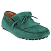 Doucal’s Men’s Green Suede Loafer Slip-On Shoes Size 12 NIB Made in Italy