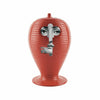 Fornasetti Rigato Serratura Keyhole Vase - Red Vase / Jar Figurine NIB