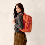 Vera Bradley Women's Featherweight Large Bancroft Backpack, Potter's Clay NWT