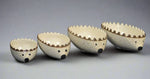 Anthropologie Creative Co-Op 4 Nesting Stackable Hedgehog Measuring Cups - NEW