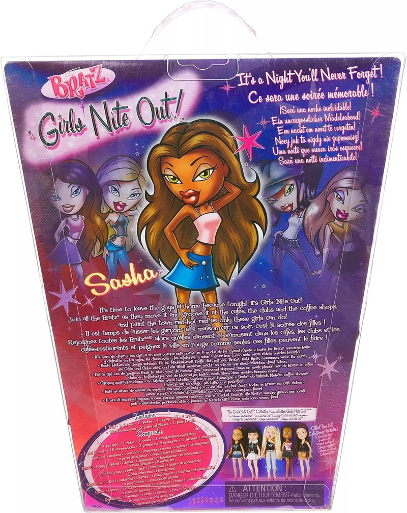 Bratz Girls Nite Out Collection 21st Birthday Edition Fashion Doll -Sasha NIB