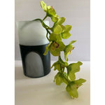 TOM DIXON Glass Carved Vase - Black & White - Medium NIB