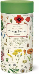 Cavallini Papers & Co. Wildflowers 1,000 Piece Puzzle, Multi - NIB