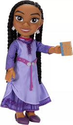 Disney's Wish Asha Doll, 14” Tall Doll with Royal Reflection Eyes & Hair NIB