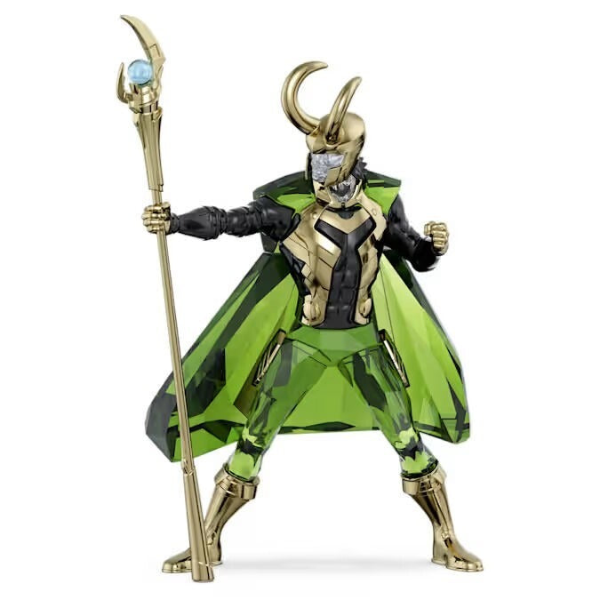 Swarovski Crystal MARVEL LOKI Figurine #5674467 NIB
