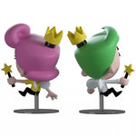 Fairly OddParents Youtooz Vinyl Figures Set x 2 Cosmo and Wanda - NIB
