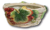 Fitz And Floyd Thanksgiving Turkey Vegetable Bowl / Tureen Gourmet Country Dish