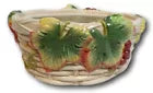 Fitz And Floyd Thanksgiving Turkey Vegetable Bowl / Tureen Gourmet Country Dish