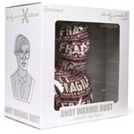 Kidrobot x Andy Warhol Bust Limited Ed Vinyl Figure Sculpture 12" 112/200 NIB