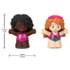 Fisher-Price Little People Barbie Swimming Figure Set X 2 Characters - NIB