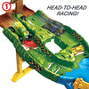 Hot Wheels Monster Trucks Wreckin' Raceway with 2 Toy Trucks: Bigfoot & Gunkster