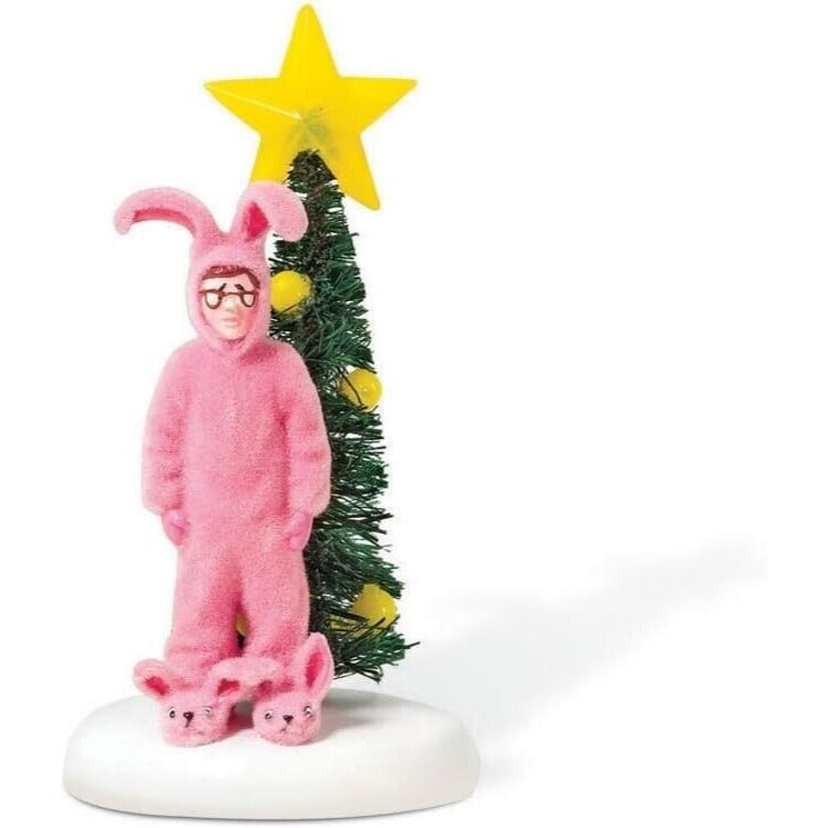 Department 56 Christmas Story Village Pink Nightmare Accessory Figurine NIB