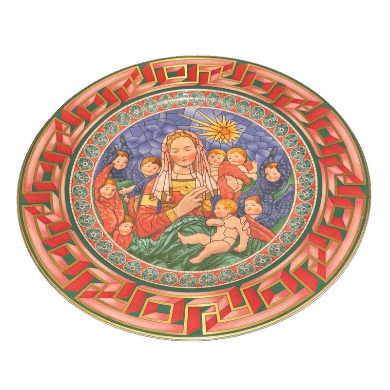 Versace Rosenthal Christmas Plate 2001 - "God is Born"