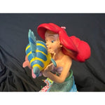 Rare Disney Parks Costa Alavezos Ariel Little Mermaid & Friends Med Big Figurine