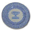 Spode Blue and White Porcelain Regency Collection Scalloped Edge 10.5" Serving Plate