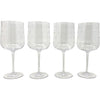 Lenox Kate Spade New York Larabee Dot Glassware Collection Set Of Four X4 NIB