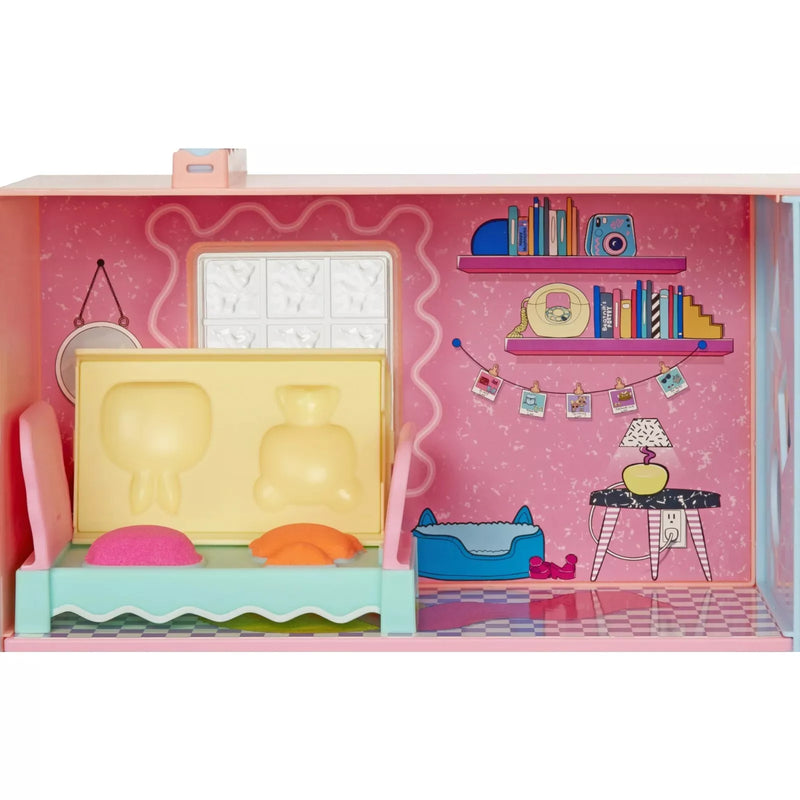 LOL Surprise Squish Sand Magic House Playset with Tot, Ages 4+ NIB