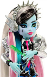 Monster High Doll Amped Up Frankie Stein Rockstar with Instrument