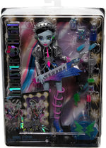 Monster High Doll Amped Up Frankie Stein Rockstar with Instrument